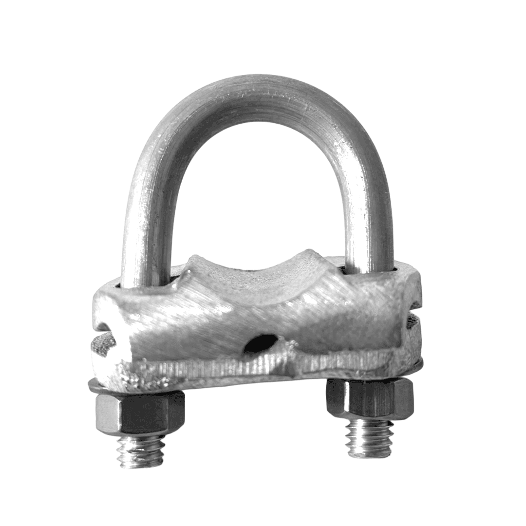 Grapa en aluminio GAR29 2" 2/0-250 MCM 2