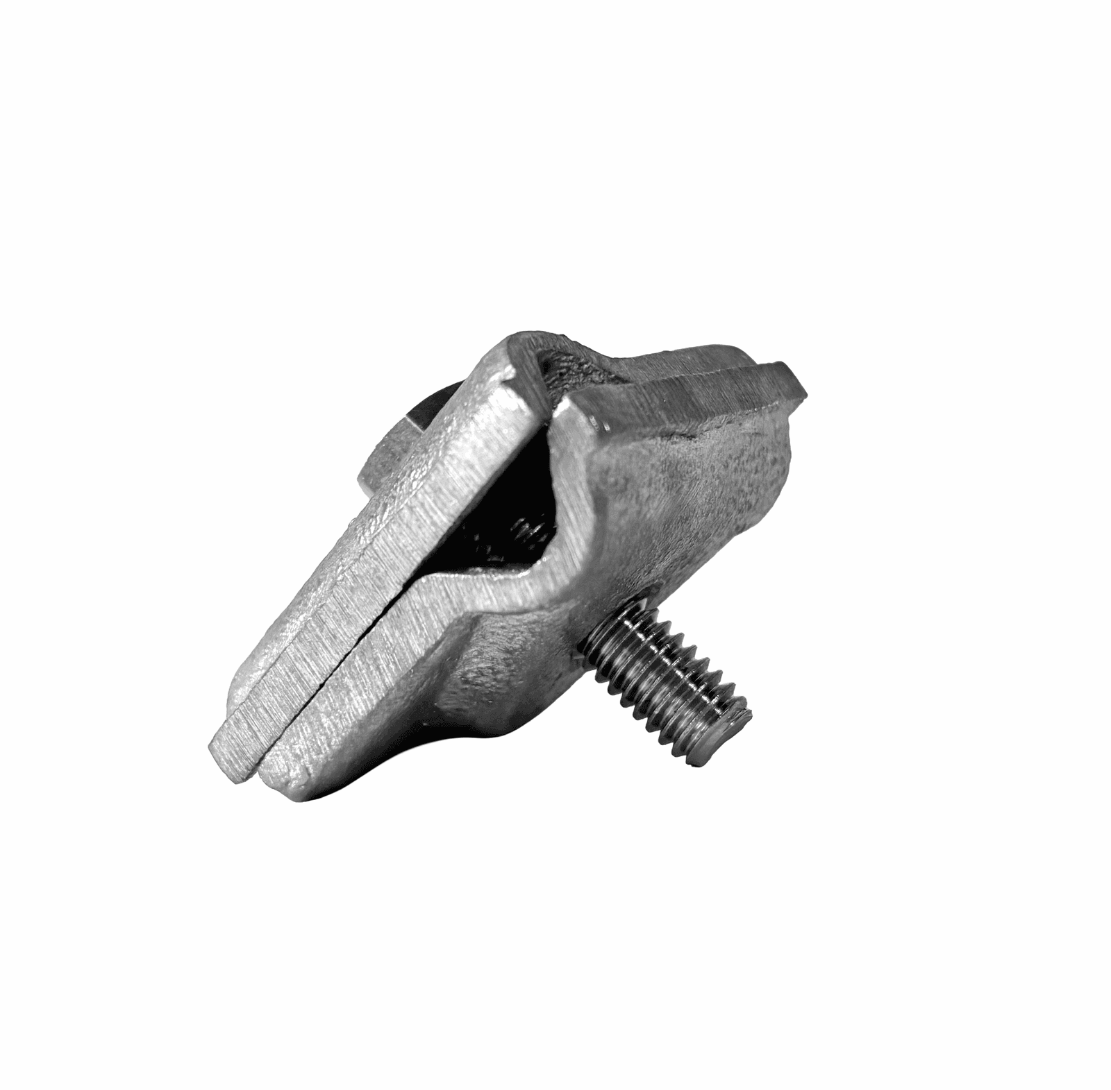 Conector en aluminio de derivación en T para alambrón de 8 a 10 mm