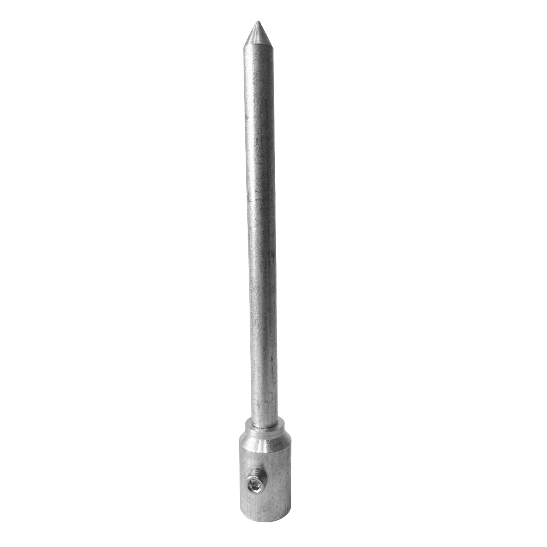Punta captadora en aluminio de 5/8" x 60 cm